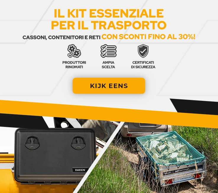 Il kit essenziale per il trasporto