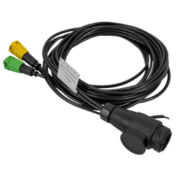 MANTES installazione elettrica, cablaggio per rimorchio barca 4,4 m, spina a 13 pin, 2 baionette a 5 pin