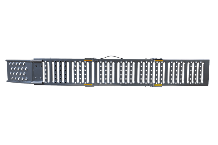 UNITRAILER ALR005 rampa pieghevole in acciaio per rimorchio, 200 cm, 250 kg