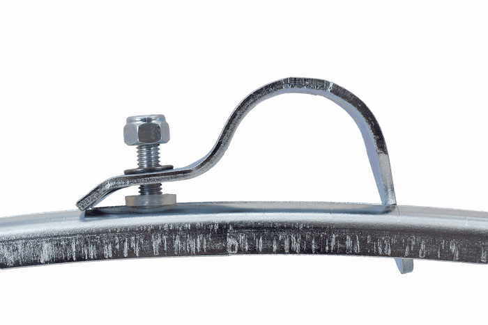 Staffa fissaggio parafango passaruota DOMAR, regolabile, zincata