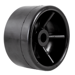 Rullo scorrevole KNOTT, rullo scorrevole in gomma da 67 mm per rimorchio per barche