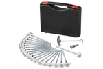 Set di picchetti a vite per tenda ProPlus 365014, picchetti in metallo con gancio 20x20 cm