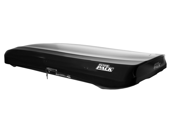Box da tetto Inter Pack Skugga L 660, nero lucido