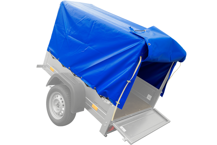 Telo blu per rimorchio Garden Trailer 150 kipp 1500x1060x800 mm