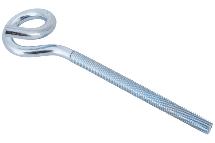 Gancio da cantiere DROMET HOH M12x225 con estremità oscillante