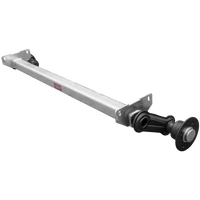 Assale senza freni KNOTT VG7-L per rimorchio per barche 750 kg 1094 mm 1406 mm 4x100