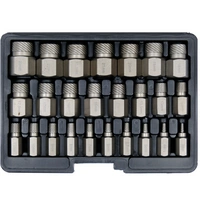Estrattori per viti interne danneggiate YATO YT-06034 3-23mm 25pz.