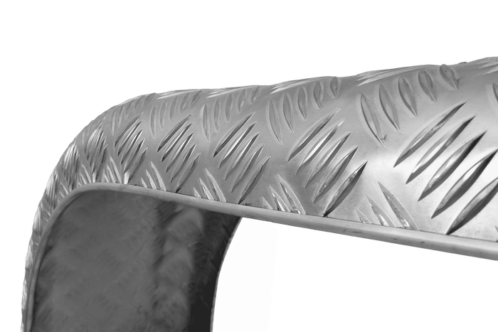 Parafango doppio per rimorchio 13-14" DOMAR D29250 passaruota piatto 1500/220mm