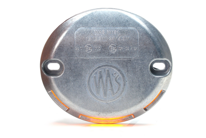 WAŚ 1126 W151 luce di segnalazione del portellone posteriore a LED arancione