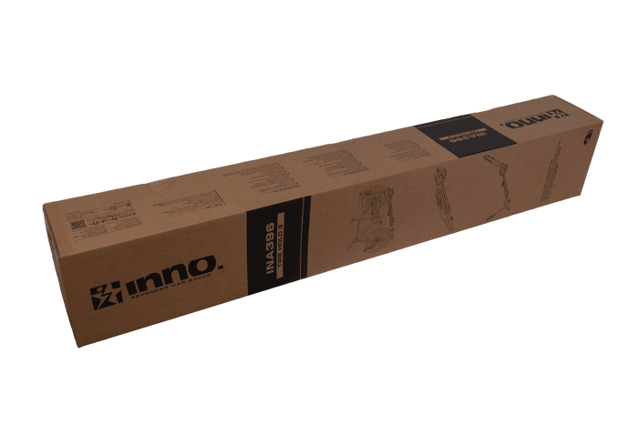 INNO INA396 Portabici da tetto per biciclette, da montare sulle ruote