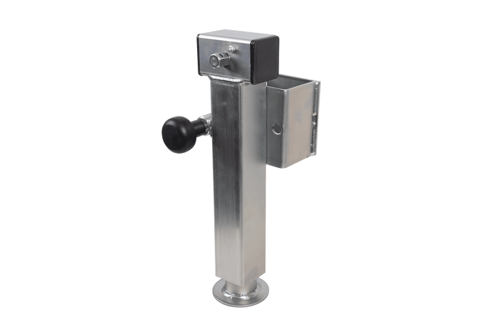 Supporto a manovella estensibile UNITRAILER JL2 per rimorchio pianale da 1300 kg, 410-645 mm