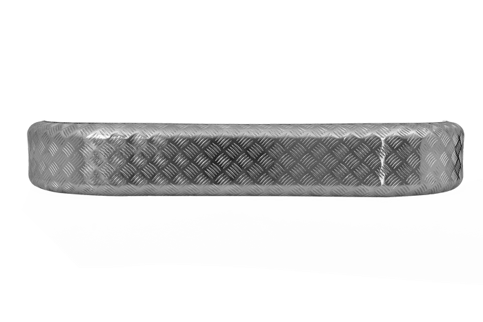 Parafango doppio per rimorchio 13-14" DOMAR D29250 passaruota piatto 1500/220mm