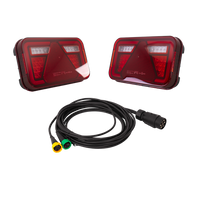 Luci posteriori a LED ASPÖCK MULTILED IV + cablaggio ASPÖCK da 4,5 m a 7 pin