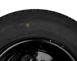 Ruota rinforzata per rimorchio LINGLONG TIRE 195/55 R10C 98/96N UNITRAILER RIM nero 6Jx10"H2 5x112 ET:-4