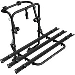 Padova 3 steel - portabici da portellone posteriore per 3 bici (nero)