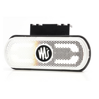 WAŚ W240 1600 LED luce di posizione universale bianca con supporto