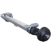 Assale frenato AL-KO COMPACT per rimorchio/carro attrezzi 1350kg 800mm 1250mm 5x112