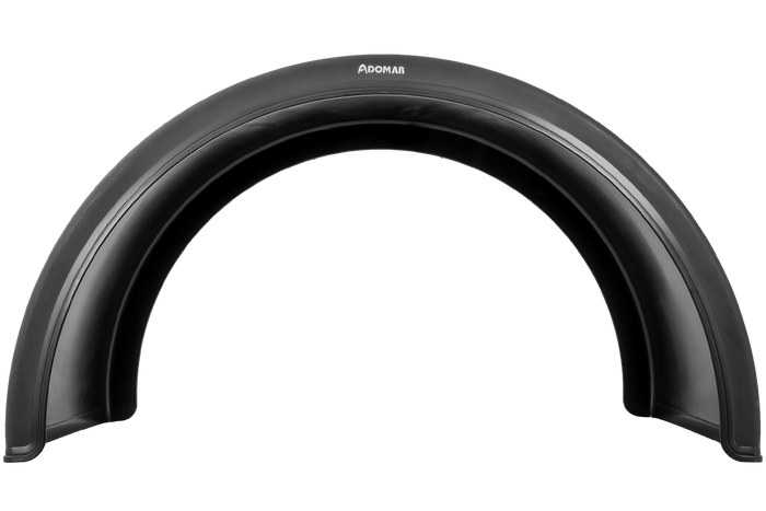 Parafango doppio per rimorchio 20-24,5" DOMAR DK1585 passaruota 1340/670mm