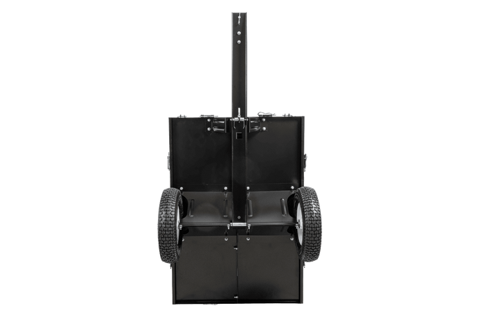 Rimorchio da giardino per trattore, quad UNITRAILER, ribaltabile, portata 225 kg, dimensioni 1030x700 mm