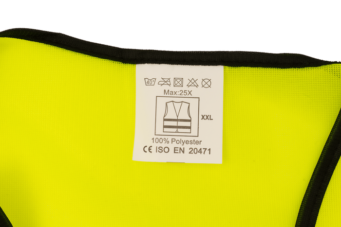 Gilet riflettente giallo HERMON XXL con tasche