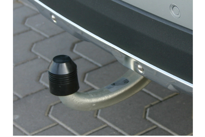 Copertura in plastica per gancio traino LAMPA 38970 con cinghia di sicurezza