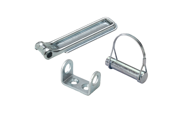 Cerniera laterale con maniglia e bullone WINTERHOFF BSCH 10-17-220+BSCHG 10-17-B+BSCHG 10-17-B montaggio laterale rimorchio completo