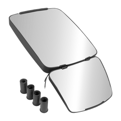 Specchietto panoramico riscaldato PLASTEX LP0435MPE universale 435x223mm