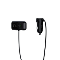 Trasmettitore FM BASEUS T tipo S-16 bluetooth 5.0 MP3 + caricabatteria da auto 2x USB