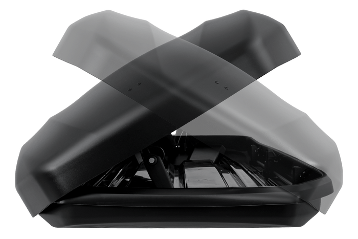 Box da tetto Inter Pack Skugga L 660 nero opaco