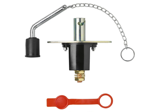 Interruttore di disconnessione batteria 12-24V ProPlus 347031, interruttore bipolare rinforzato.