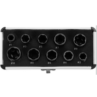 Estrattori per viti YATO YT-06031 9-19mm 10 pezzi.