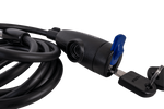 Lucchetto a spirale per bicicletta GERDA 36501, lungo 150 cm.