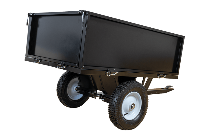 Rimorchio da giardino per trattore, quad UNITRAILER, ribaltabile, portata 225 kg, dimensioni 1030x700 mm