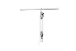 Verricello a cavo ProPlus 345007, puleggia da 20 m, portata 180 kg.