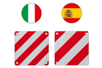 Cartello di segnalazione posteriore ProPlus 361234V01, bifacciale, 50x50 cm