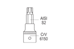 Set di dodici chiavi TORX su binario YATO YT-04331