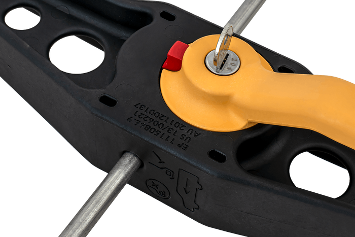 Set di due staffe di montaggio per scala LOKHEN STOPPY 606510100