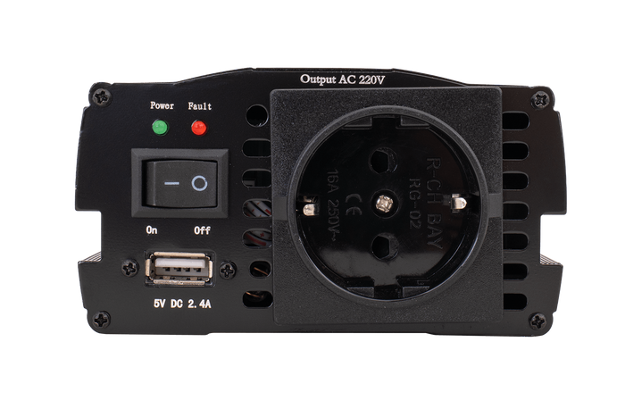 Convertitore di tensione 24V/230V (600/1200W) KAMAR E1925