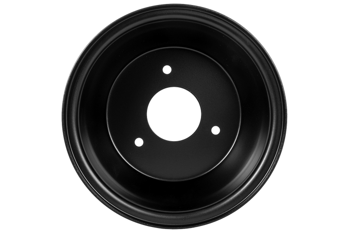 Cerchio in acciaio UNITRAILER nero 4.5ATx7" 3x90 ET:-1.8