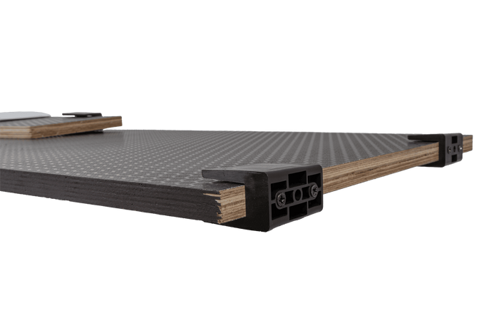 Set di due ripiani per la cassetta degli attrezzi DAKEN ARKA 81209, scomparto 1125x445mm e 445x180mm