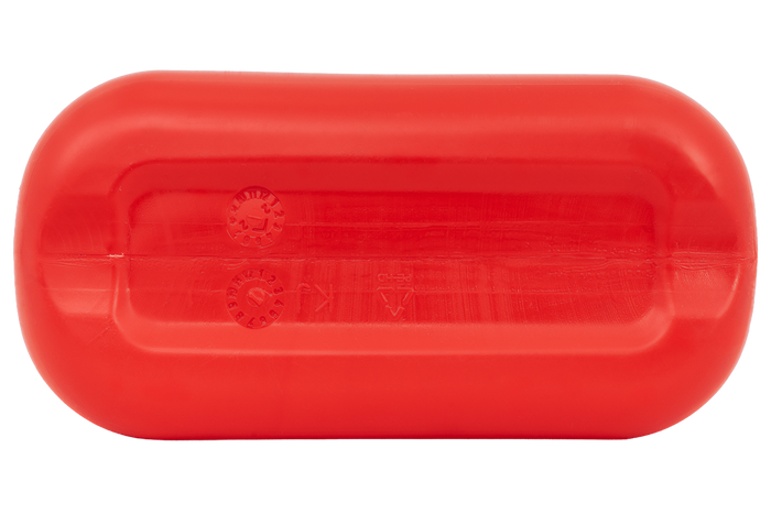 Contenitore in plastica HERMON da 5L con imbuto, rosso