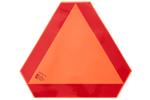 Adesivo riflettente HERMON, triangolo di emergenza a movimento lento, 300x120mm