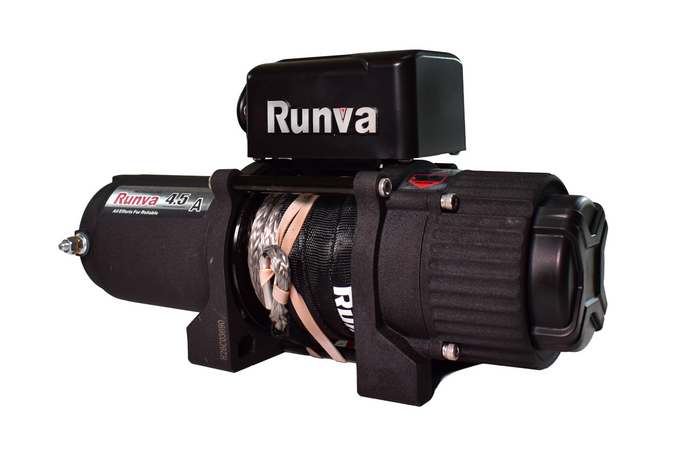 Verricello elettrico per rimorchio RUNVA EWP3500A 12V 1588kg con fune da 12,8 m