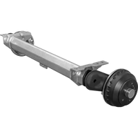 Assale frenato AL-KO COMPACT per rimorchio/carro attrezzi 1350kg 900mm 1300mm 5x112
