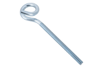 Gancio da cantiere DROMET HOH M12x235 con estremità oscillante