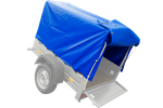 Telo blu per rimorchio Garden Trailer 150 kipp 1500x1060x800 mm