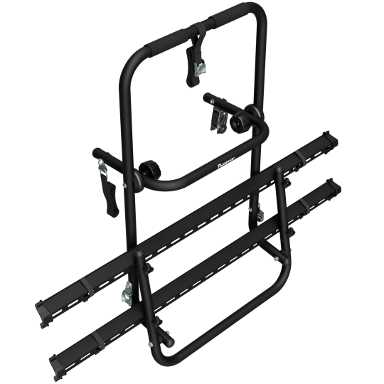 Portabici per ruota di scorta Peruzzo Brennero 4x4 - Portabici per 2 bici con binari (nero)