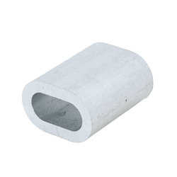 Connettore in alluminio per corde DROMET ZLA.8, manicotto per corde da 8 mm