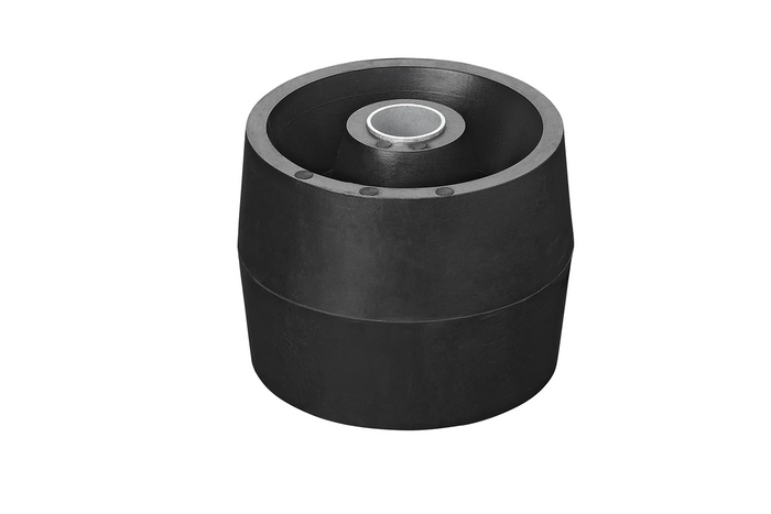 Rullo laterale ProPlus 345472 per rimorchio per barche, 85 mm
