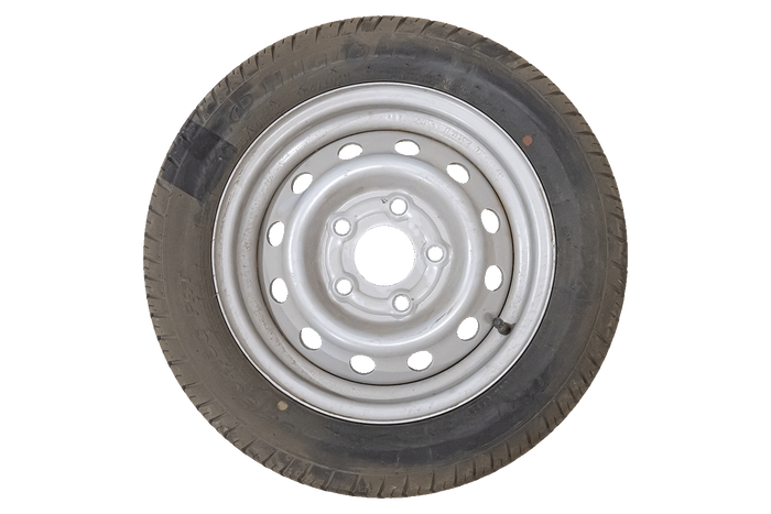 OUTLET Ruota rinforzata per rimorchio PNEUMATICO LINGLONG 195/50 R13C 104/101N CERCHIO UNITRAILER 5.5Jx13"H2 5x112 ET:30